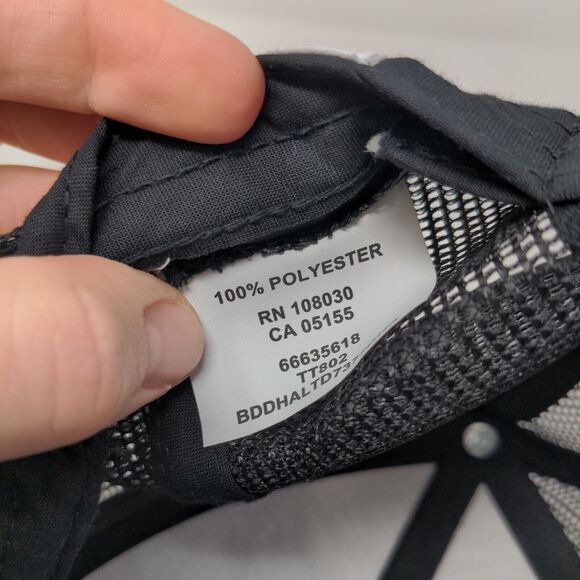 D25 Est. 1999 Snapback Trucker Hat Gray One Size Adjustable Mesh Back Team 365 - Picture 9 of 9